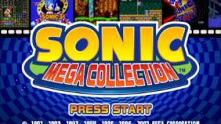 Sonic Mega Collection Credits Theme chords