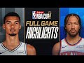 SPURS Vs KNICKS EMIRATES NBA CUP CHAMPIONSHIP FULL GAME HIGHLIGHTS December 16 2025 