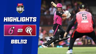 Sydney Sixers v Melbourne Renegades | BBL|13 screenshot 3