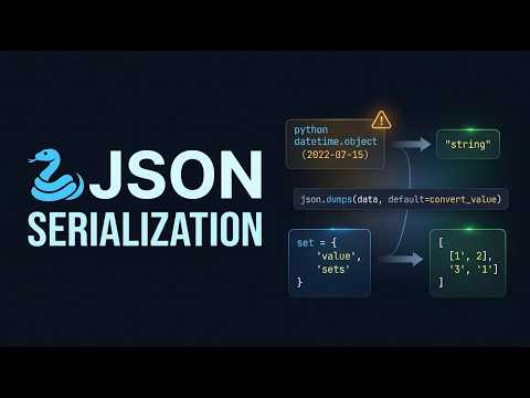 117 🐍 Handling Non-Serializable Types in Python JSON
