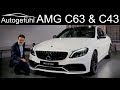 Mercedes C63 AMG REVIEW Facelift C-Class C63S Coupé vs C63 Sedan vs C43 Cabriolet 2019 @ NYIAS 2018