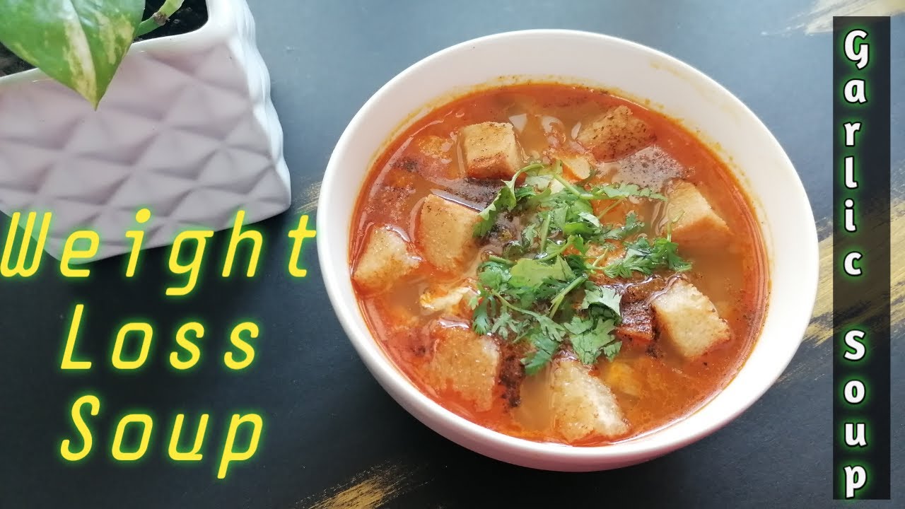 Immunity Booster Soup I Weight Loss Soup I Garlic Soup I Spanish Garlic Soup Recepie I Easy Hot Soup