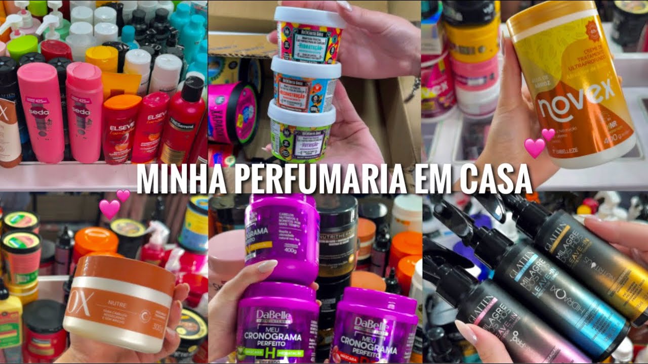 TOUR POR TODOS OS MEUS PRODUTOS DE CABELO ✨ 