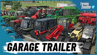 🚜 Machines of Farming Simulator 22: Garage Trailer