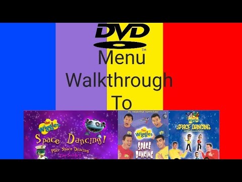 The Wiggles Space Dancing! DVD Menu Walkthrough