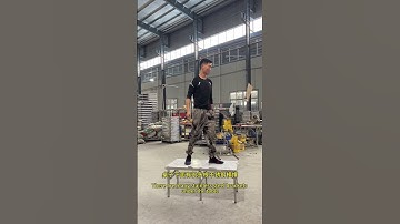 Foldable stainless steel folding table with a foldable tabletop, available in custom sizes. #table