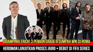 Download Lagu 🔴INFO A1! Erick \u0026 Herdman Diam2 Sumpah WNI 3 Pemain~Vickery Siap Jadi Ujung Tombak~Jairo Siap Tempur MP3