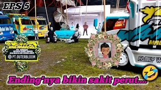 keluarga pak Somat menangis histeris kedatangan jenazah'nya Dudung 😂|| versi miniatur truk lucu ||