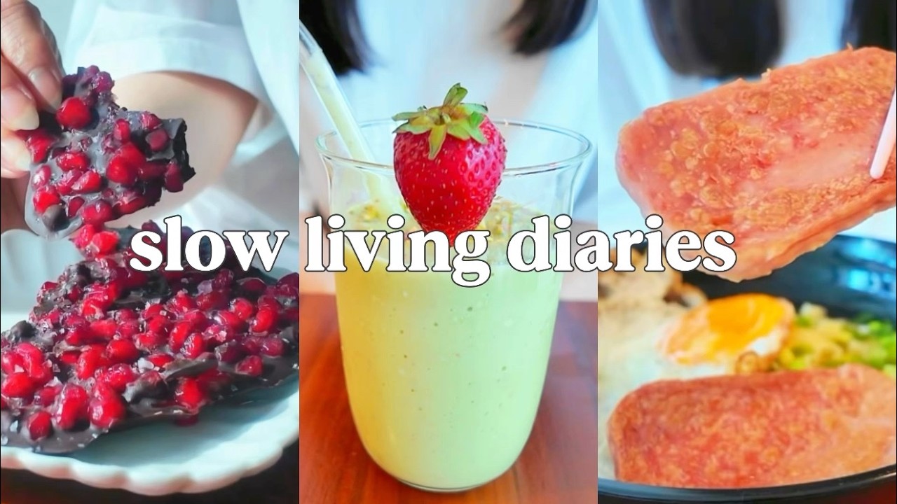 Romanticizing a Cozy Morning 🥑 Healthy Smoothie & HK Comfort Food