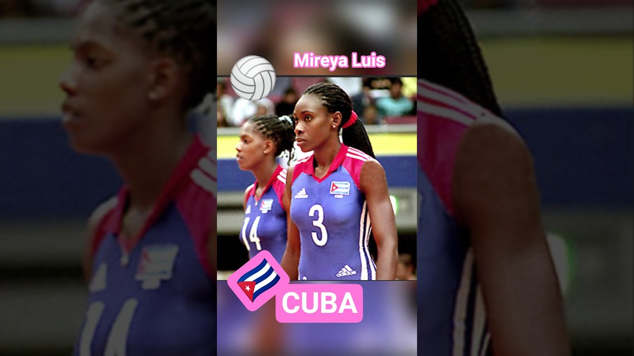 🏐Mireya Luis: La leyenda del voleibol cubano