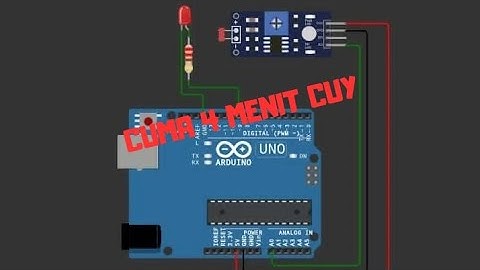Tutorial Cara Membuat Rangkaian Lampu Otomatis Dengan Sensor LDR, Menggunakan Website Wokwi.