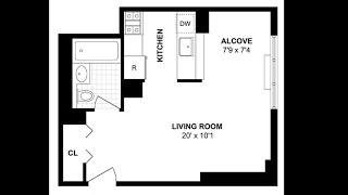 Surely Not! Alcove Studio for Only $3500