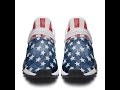 Custom nike air force 1  usa flag print sneaker best 4th of july gifts