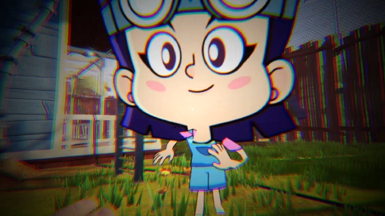 HELLO NEIGHBOR CARTOON BRAVE BIG HEAD NEIGHBOR - Hello Neighbor