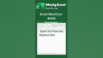 #006 : Excel Shortcut to boost your productivity #shorts