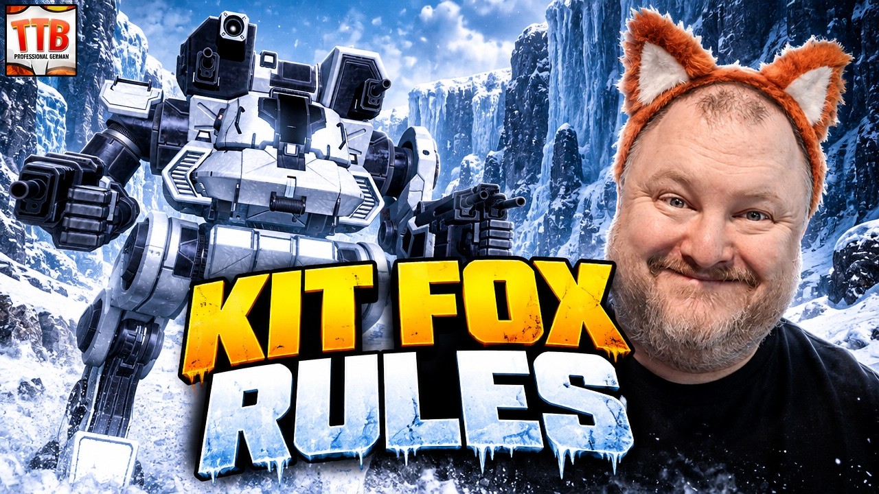 This Kit Fox Build Makes My Team's Assaults Look USELESS! - MechWarrior Online