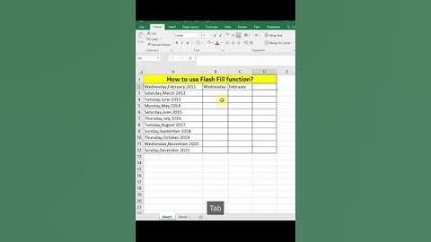 "Excel Flash Fill Test 🔍✨ | Data Magic in 60s! #Shorts"