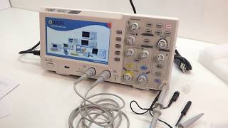 OWON SDS1022  7" LCD Digital Storage 2 Channel Oscilloscope - Un-boxing & Hands on Review