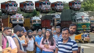 Traffic Police hum se Paise Leti hai, Truck Driver