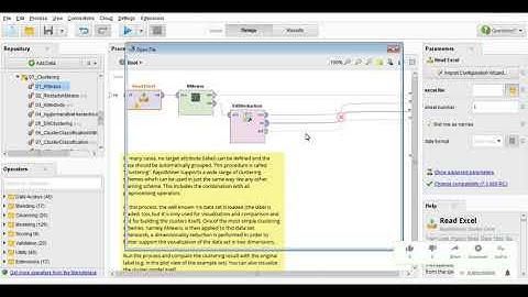 #RapidMiner Data Mining Metode Klastering dengan Algoritma K-Means