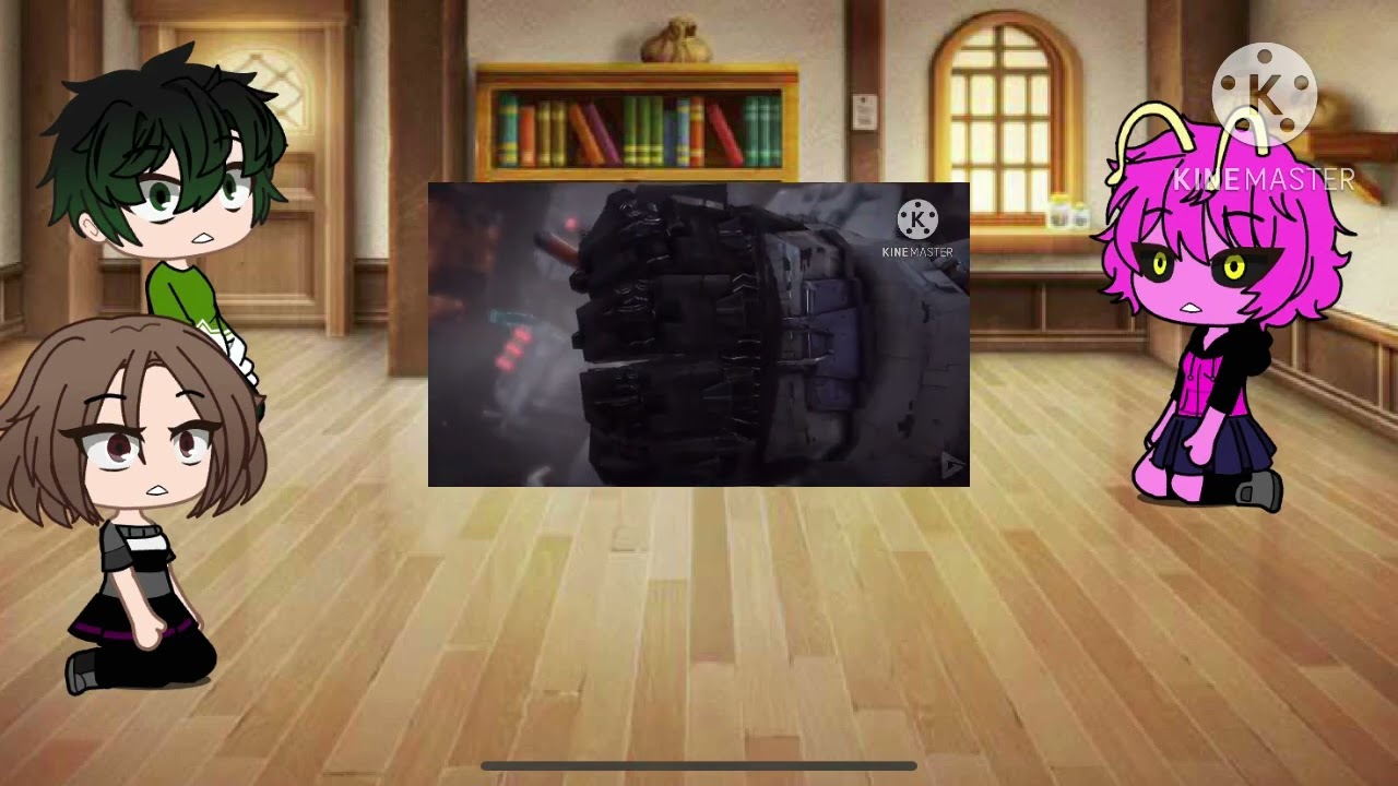 Mha reacts to transformers:fall of Cybertron part 1￼