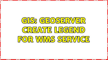 GIS: Geoserver create Legend for WMS Service (2 Solutions!!)