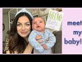 I'M A MOM?! Meet My Baby + My Positive Labour Story