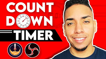 How To Add A Countdown Timer To OBS Studio Using StreamElements [2021]