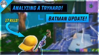 Spectating A TRYHARD In Gotham City! What He Did Right/Wrong (Fortnite Vod Review)