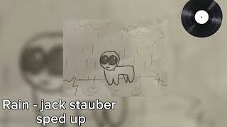 Rain- Jack stauber [sped up]