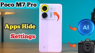 apps hide settings in Poco M7 Pro, How to hide apps in poco M7 Pro,Apps Hide settings in Poco M7 Pro