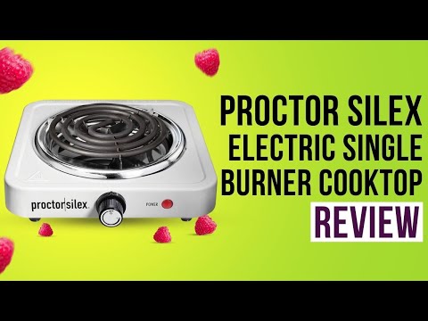 Proctor Silex Electric Single Burner Cooktop