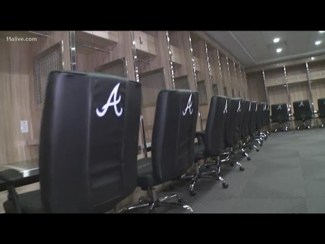 Atlanta Braves: First look at CoolToday Park's world-class locker room,  workout area 