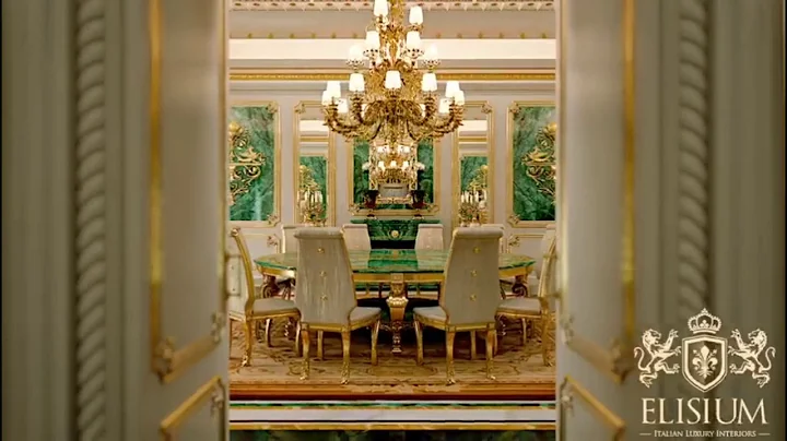 Prestigious Luxury Interior Design with Malachite Green - DayDayNews