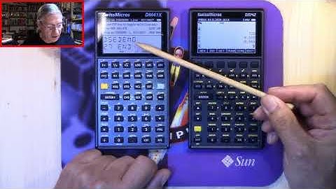 Comparison of the DM41X and the DM42 (English overdub of the German original video)