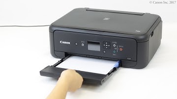 Loading paper: cassette (TS5100 series)