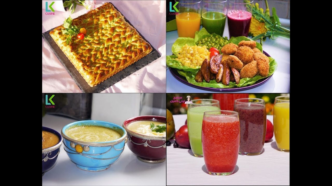 رمضان كريم اربع اقتراحات رائعة لمائدة رمضانية صحية جدا والمذاقات روعة