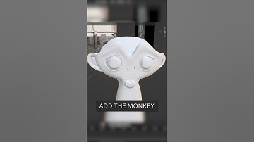 Adding Suzanne with reflections into live-action shot #blender #b3d #geotracker #3dtracking #vfx