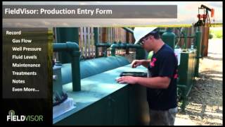 FieldVisor Tablet - Production Data Entry
