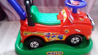Машинка каталка ПОЛЕСЬЕ MOLTO обзор - Видео от Обзор детских товаров * Toys Review