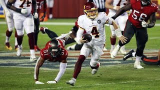 Taylor Heinicke Scrambling Highlights vs Tampa Bay Buccaneers HD