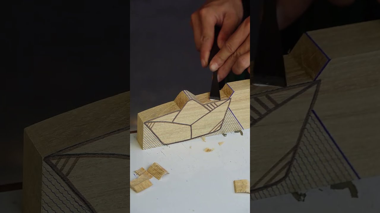 Wood Chisel Craft Can U Do This Shorts