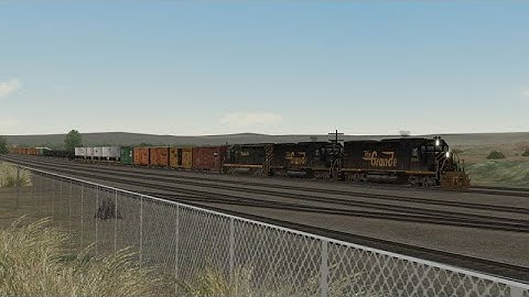 Open Rails: D&RGW run on the Green River route | D.C