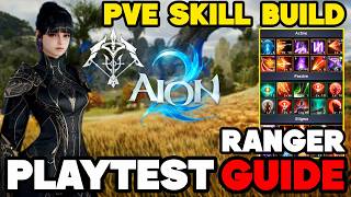 AION 2 Ranger Guide For Open Beta | Skills and Gameplay Explained | Global Launch Scale Test