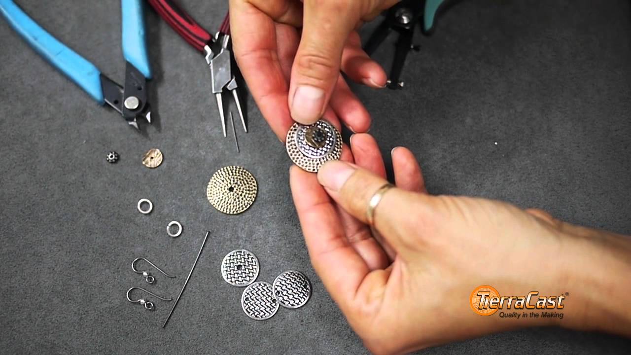 How to Make Metal Medley Earrings YouTube
