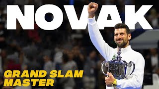 Why NOVAK DJOKOVIC is the REAL Grand Slam Master