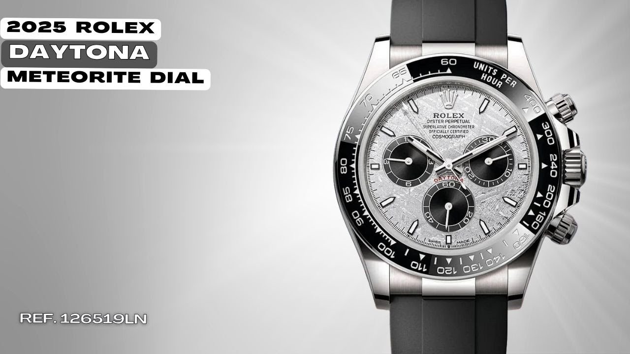 Rolex Daytona Meteorite 126519LN: Specs, 4131 & Oysterflex