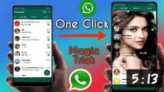 Change Whatsapp Home Screen Background - Use Own Photo screenshot 5