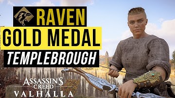 🥇 4 Kills 1 Shot! GOLD Templebrough Fort - Trial of the RAVEN - Mastery Challenge Tips | AC Valhalla
