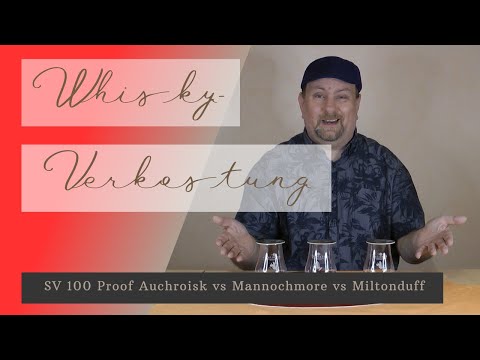 Whisky Verkostung: Signatory 100 Proof Auchroisk vs Mannochmore vs Miltonduff